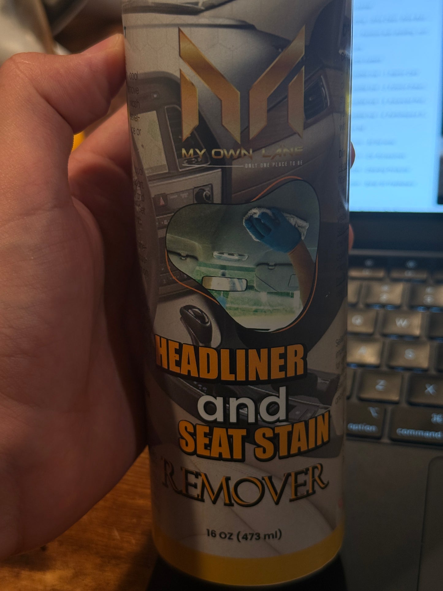 Headliner & Seat Stain Remover