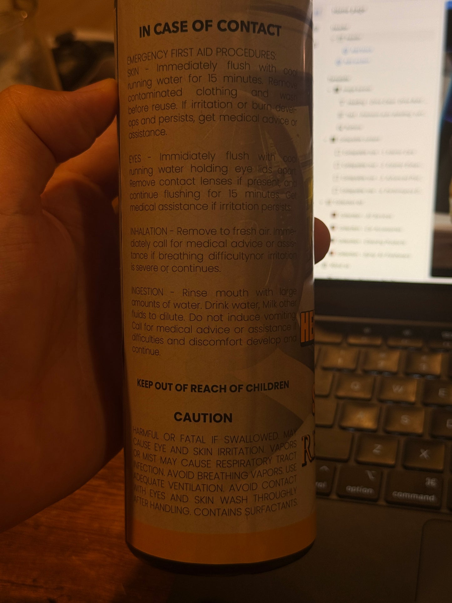 Headliner & Seat Stain Remover