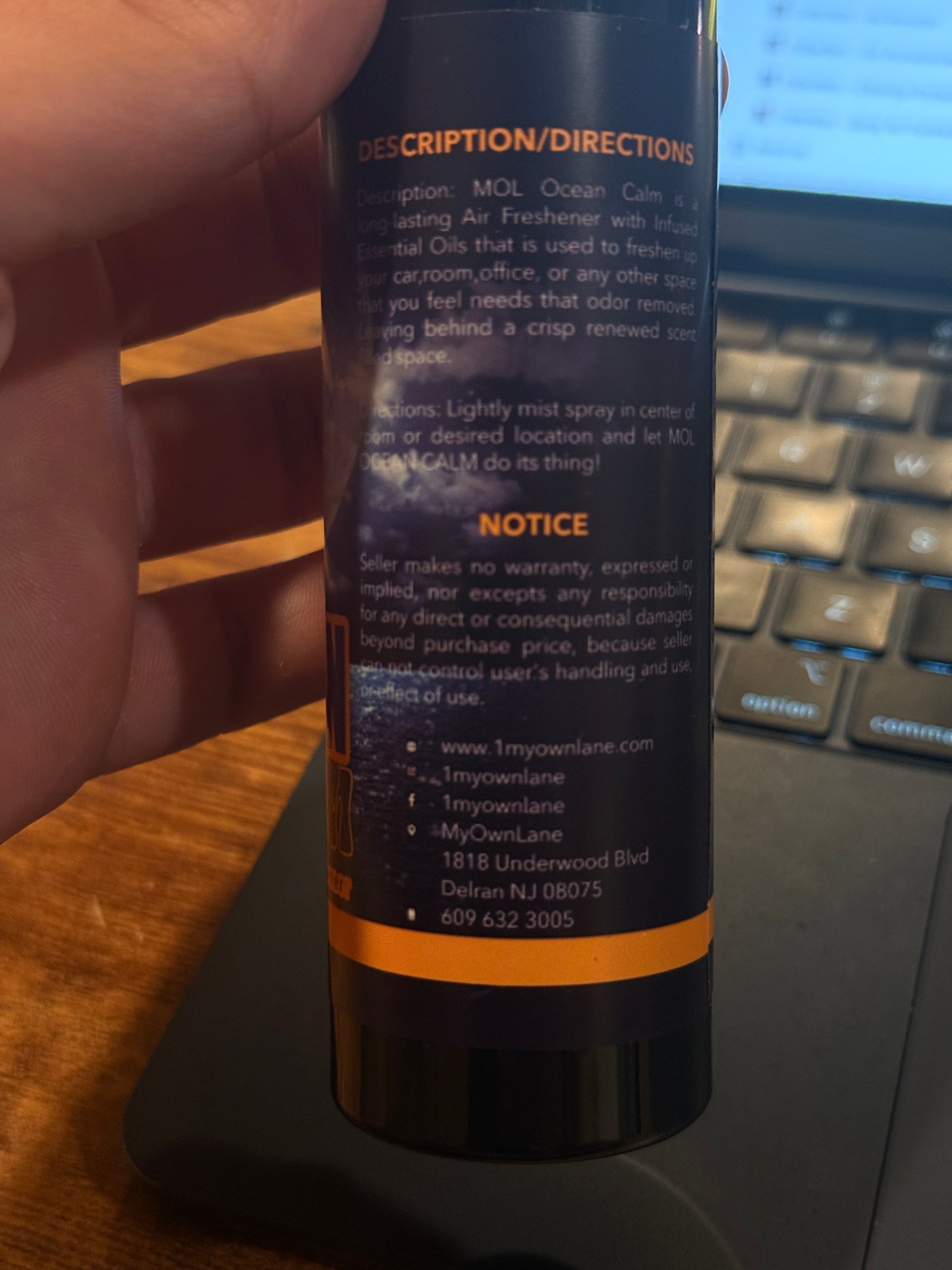 Ocean Calm Air Freshener