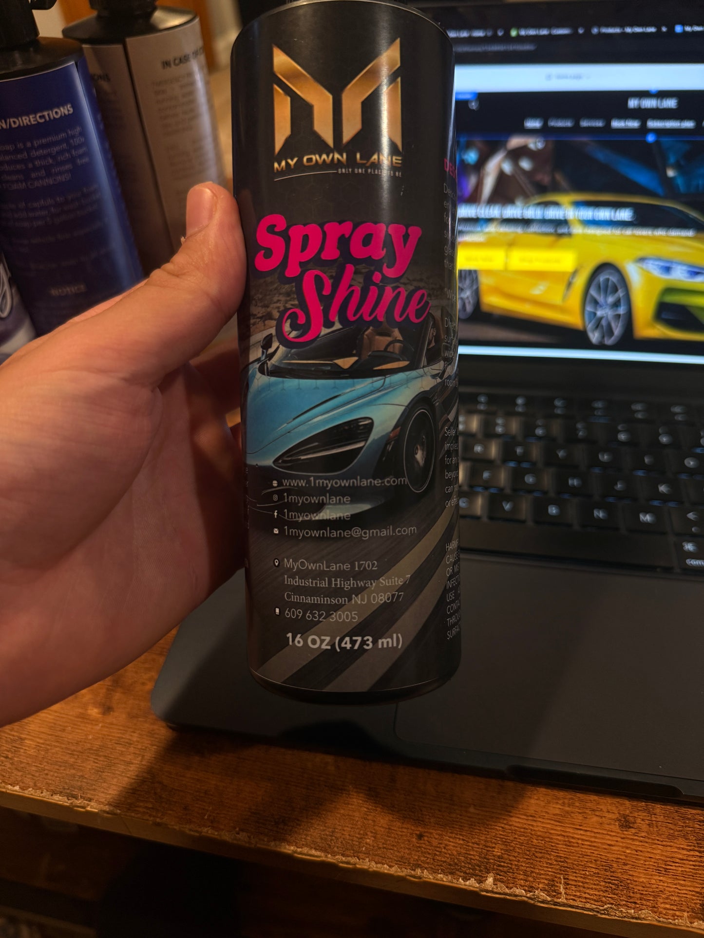 Spray Shine
